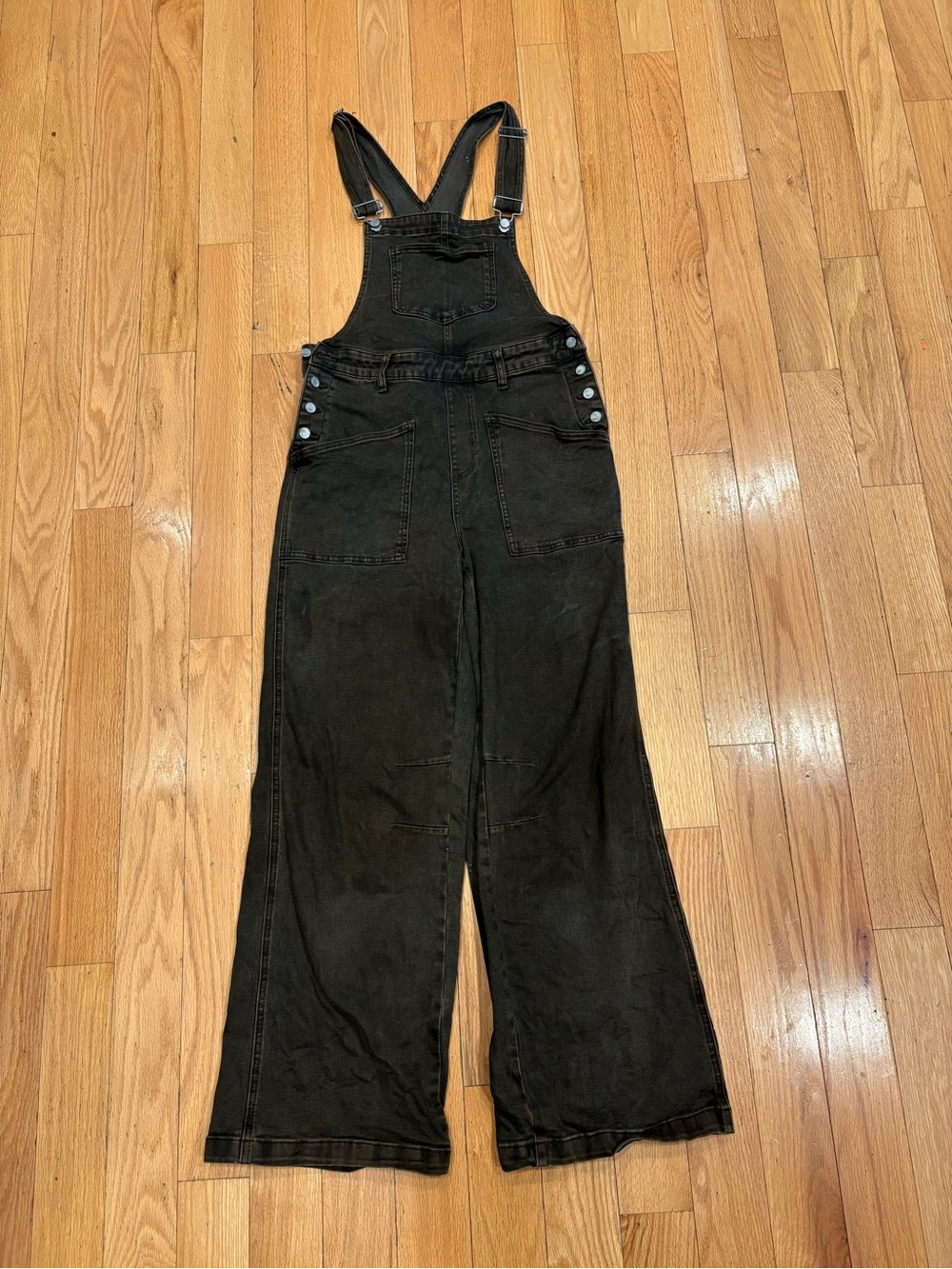 Wash Lab Harriet Denim Overalls